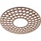 Ekena Millwork Fink Wood Fretwork Pierced Ceiling Medallion, Wood (Paint Grade), 20"OD x 7 1/4"ID x 3/8"T CMWP20X20X0375FFMF - alternate 3